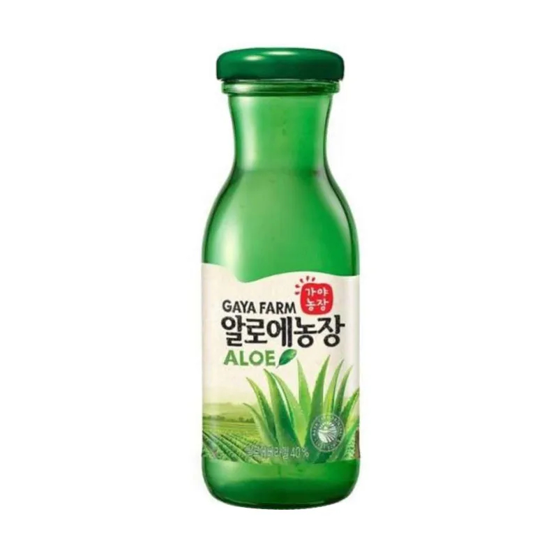 

Gaya Farm Nongjang Woongjin Juice Drink Pear / Aloe Vera / Peach / Carrot 180ml