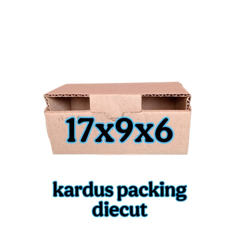 

kardus packing DIECUT UK 17x9x6 kardus besar kardus kecil
