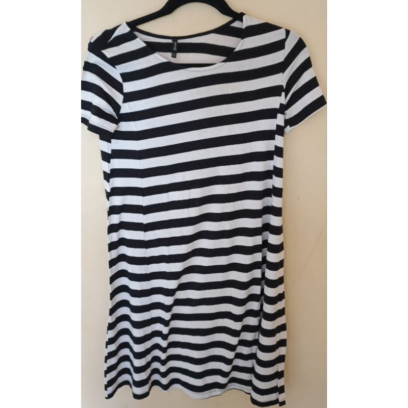 PRELOVED STRADIVARIUS STRIPE DRESS