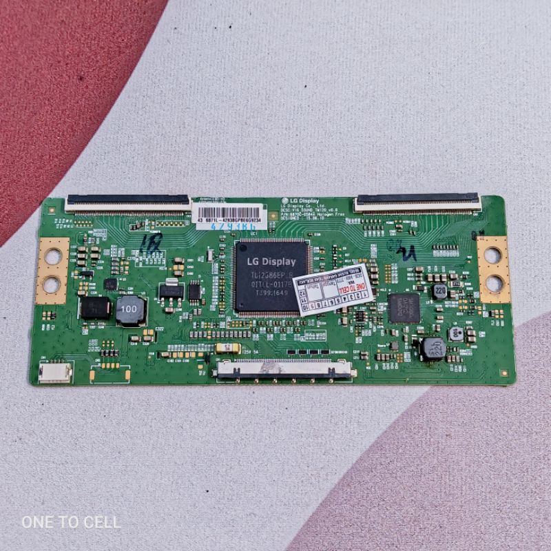 T CPN V15 55uhd - tcon tv toshiba 43u6750vj - t con tv toshiba 43u6750 - timing control tv toshiba 4