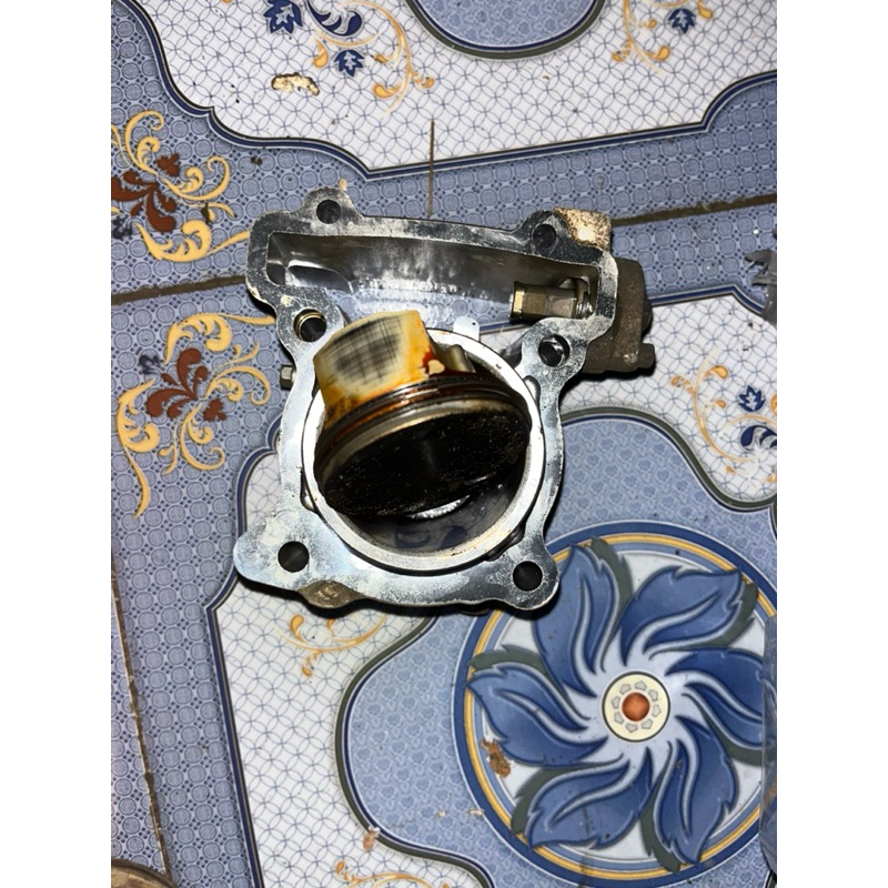 Blok seher+piston nmax new155/aerox new155 pnp nmax old/aerox old original cabutan