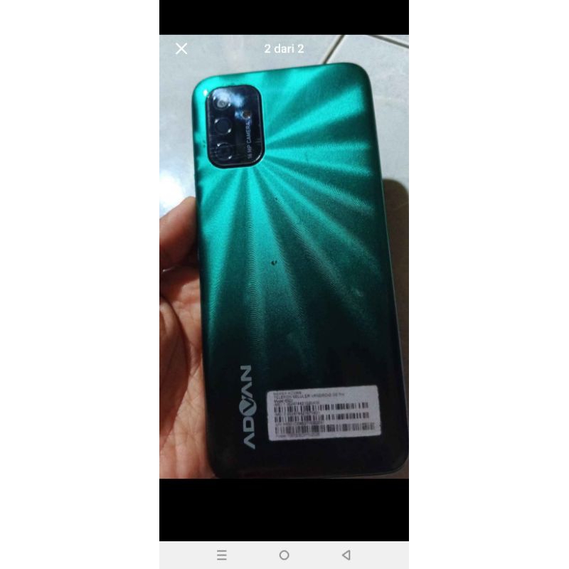 Advan G9 Pro Ram 6/125 second good condition