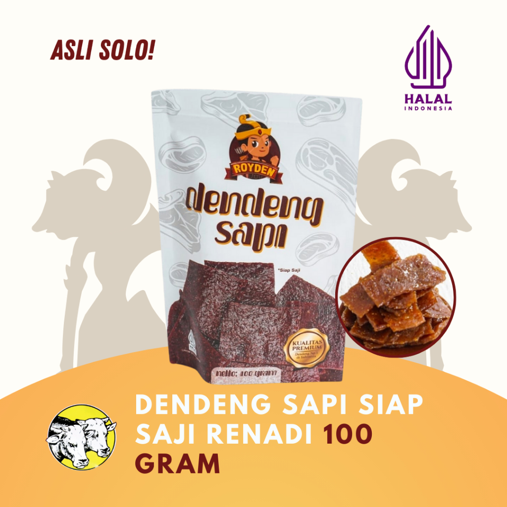 

[Bundling Isi 2] Dendeng Sapi Royden Ready-To-Eat 100 gram