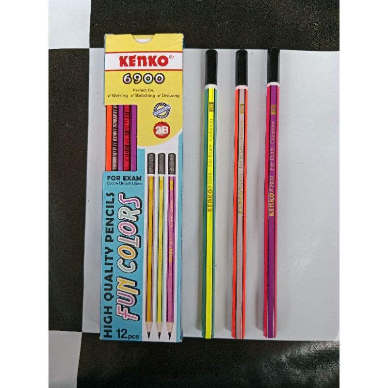 

Pensil KENKO Fun Colors ISI 12pcs