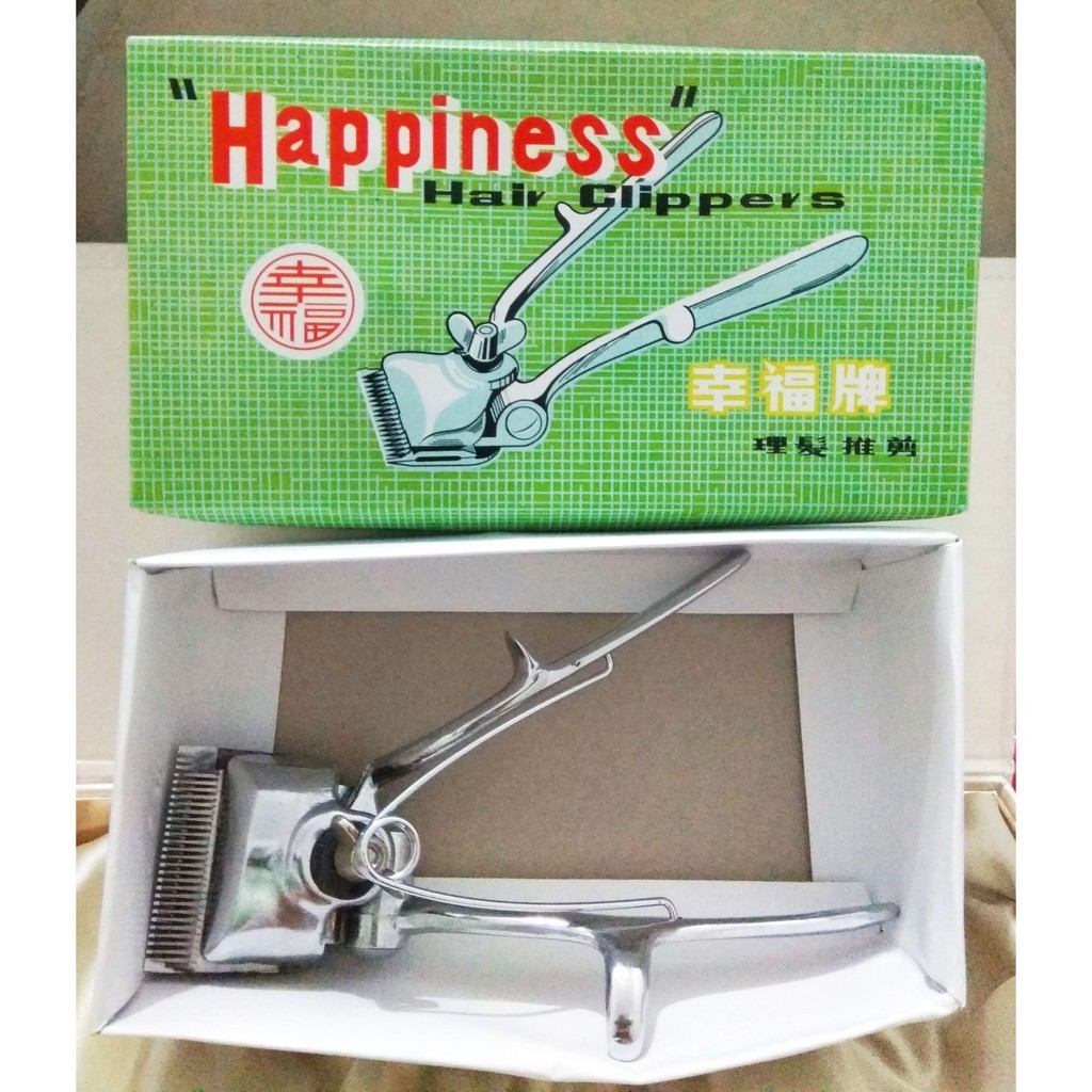 Gunting Mesin Rambut Pemotong Rambut Manual Alat Potong Rambut Gunting Pangkas Jadul Mesin Potong