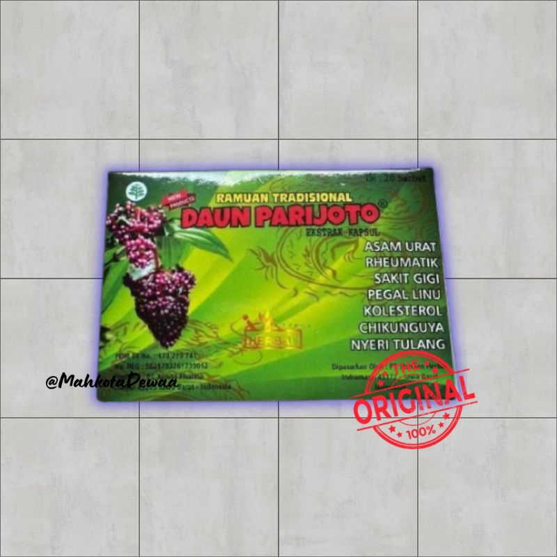 

Daun Parijoto Kapsul 100% Ori