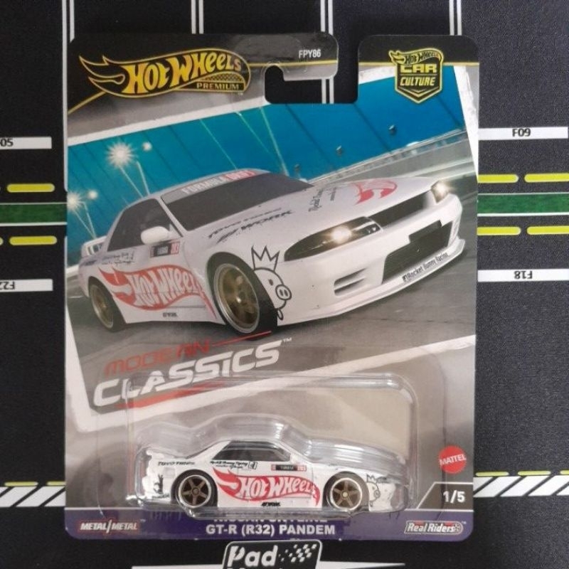 Hotwheels premium nissan skyline r32 pandem