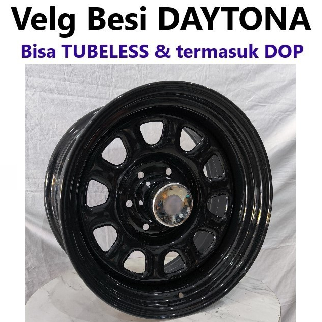 Velg Besi Daytona Ring 15 Lubang Baut 6x139,7 Velg Untuk Mobil Off Road