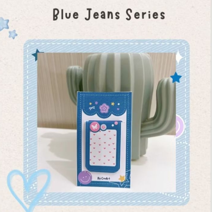 

Pembatas buku | magnetic bookmark | blue jeans series by.kiyaa