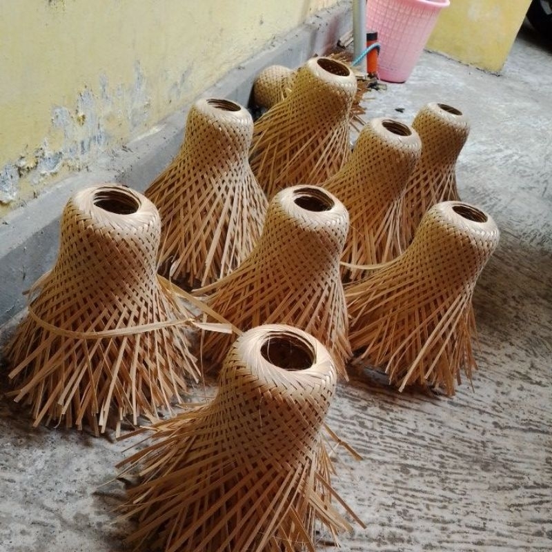 krongso tempat makanan kap lampu natural biasa