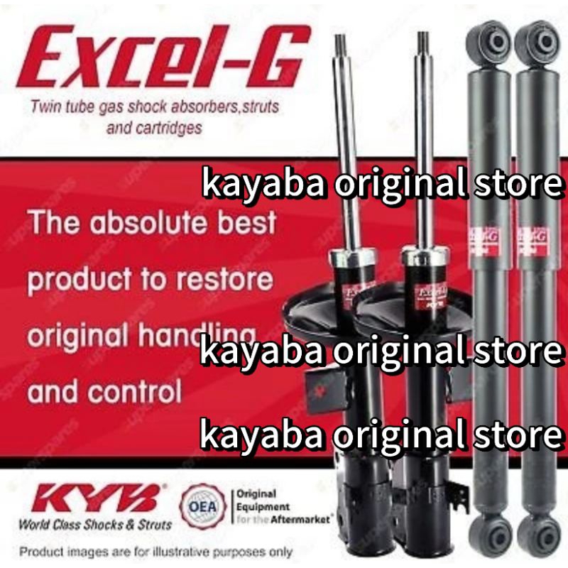 SHOCKBREAKER DEPAN BELAKANG SUZUKI GRAND VITARA MERK KAYABA EXEL-G ORIGINAL