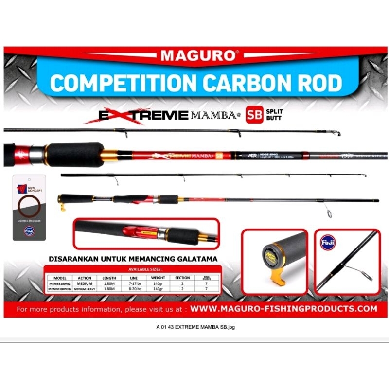 JORAN MAGURO EXTREME DRACO CS(competition series) 602/180 7-17lb