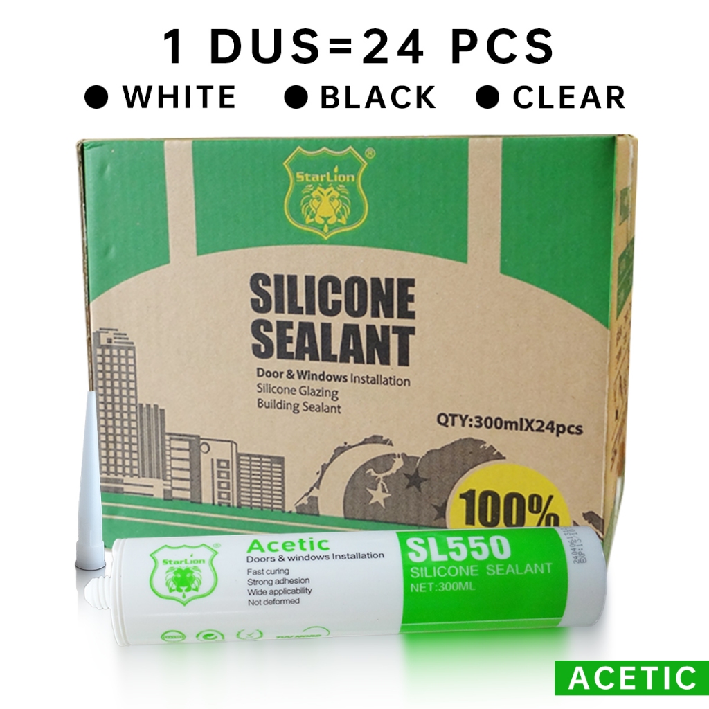 

ucl_gramari - lem kaca asam homan sealant silikon netral 1 dus - hitam/putih/transparan