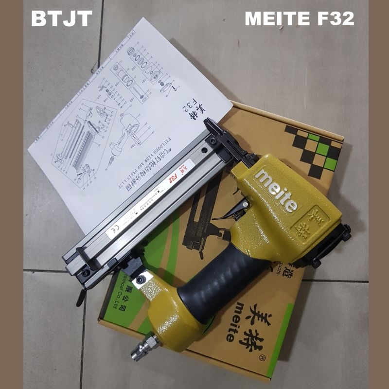 MEITE AIR NAILER GUN STAPLES ANGIN PNEUMATIC NAILER MEITE F32 30MM 3CM