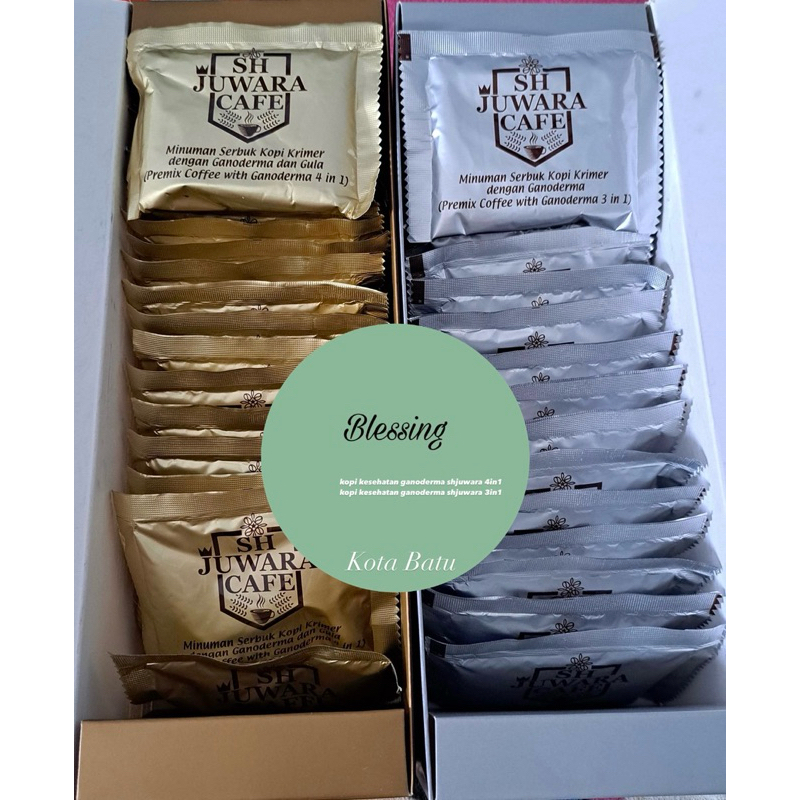 

SH Juwara Cafe Sachet Ganoderma kopi kesehatan Shuang Hor