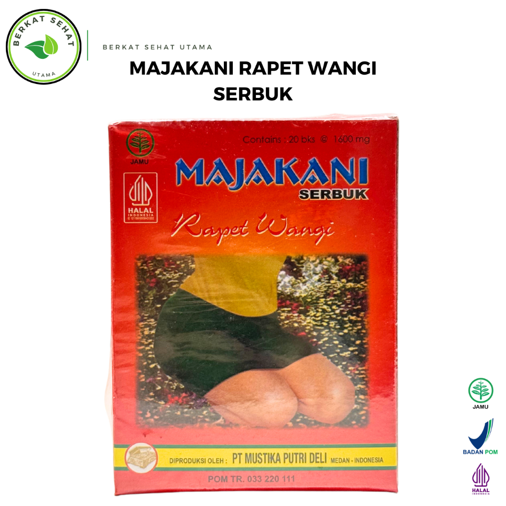 Majakani Rapet Wangi Serbuk - Jamu Kesehatan Kewanitaan
