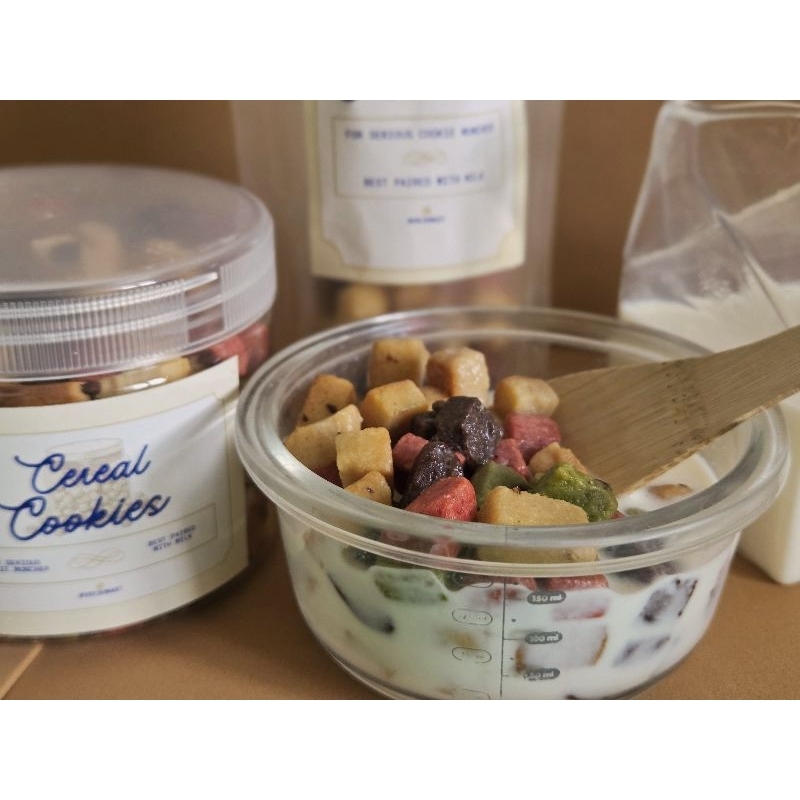 

cereal cookies - cookies imut - kue kering unik - kue kering kecil - lebaran hampers - kue kering lebaran