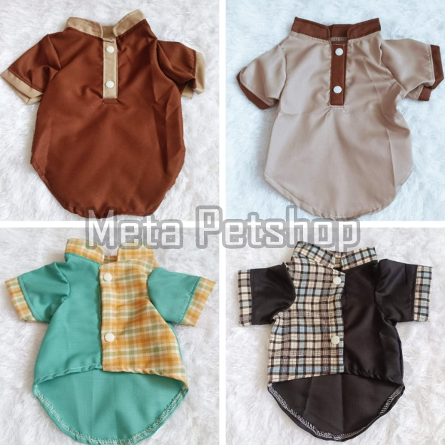 Baju Koko Kucing Kucing Baju Kucing Lucu Baju Kucing Jantan Baju Kemeja Kucing Baju Lebaran