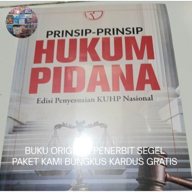 Buku Original Prinsip-Prinsip Hukum Pidana: Edisi Penyesuaian KUHP Nasional - Eddy O.S. Hiariej