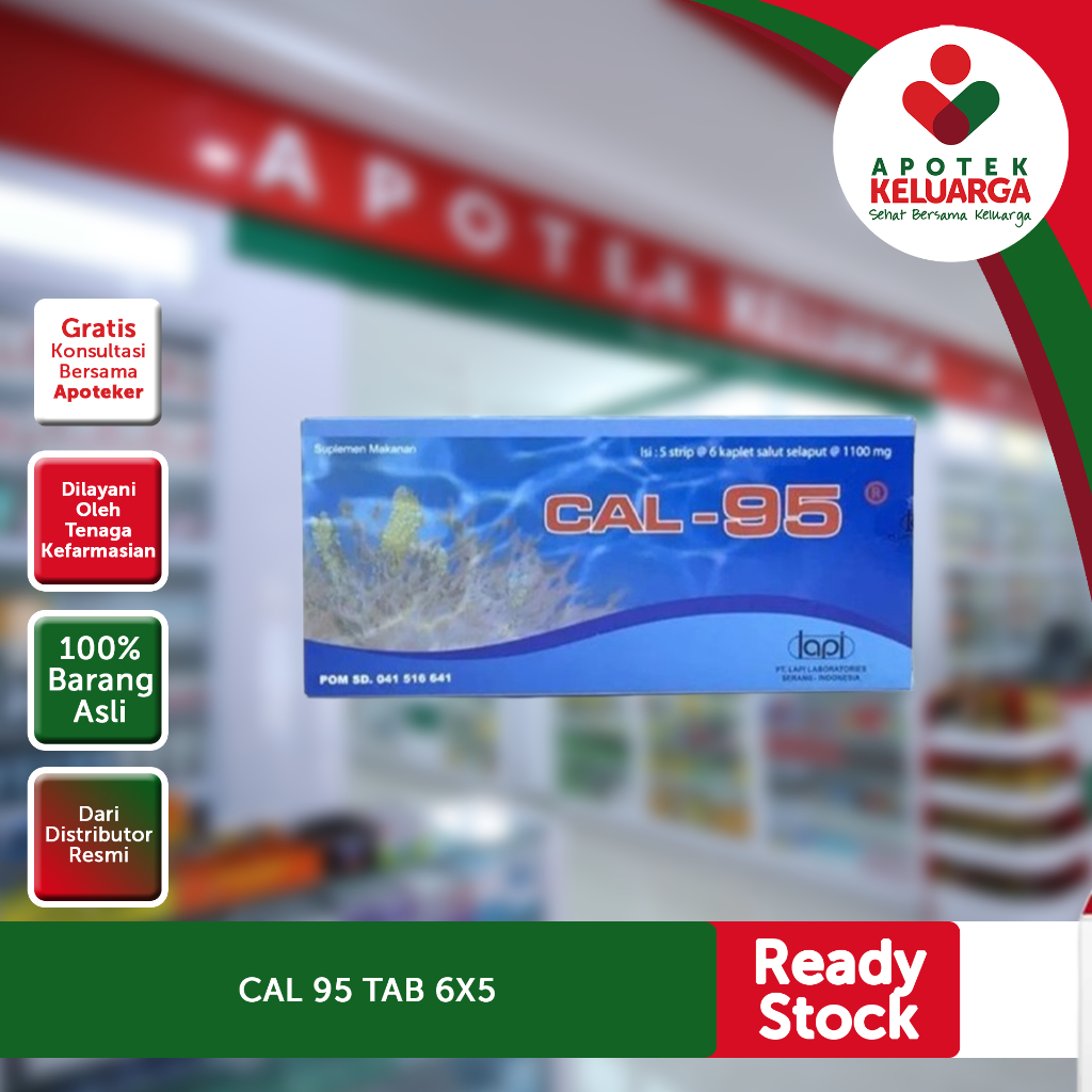 Cal-95 1 BOX #CALCIUM IBU HAMIL #KALSIUM