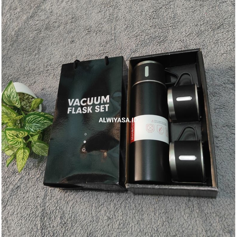 Vacuum Bottle Flask Set - 500ml  Gift termos