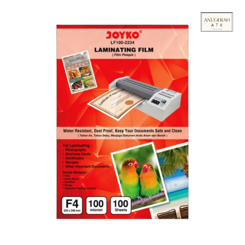 

Plastik Laminating F4 Joyko