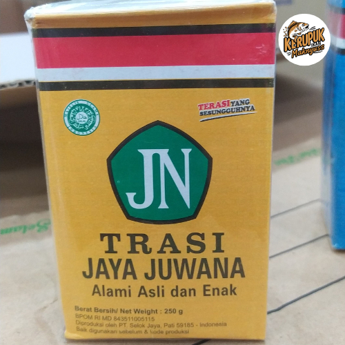 

Terasi Udang "JN" Jaya Juwana – Trasi Asli, Alami, dan Enak – 250 GRAM