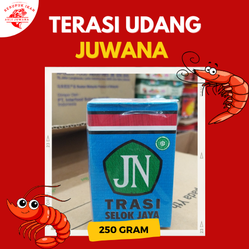 

Terasi Udang Rebon Asli "JN" Biru Khas Juwana 250gram
