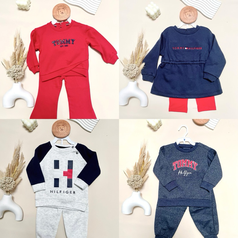SETELAN SWEATER TOMMY HILFIGER ANAK