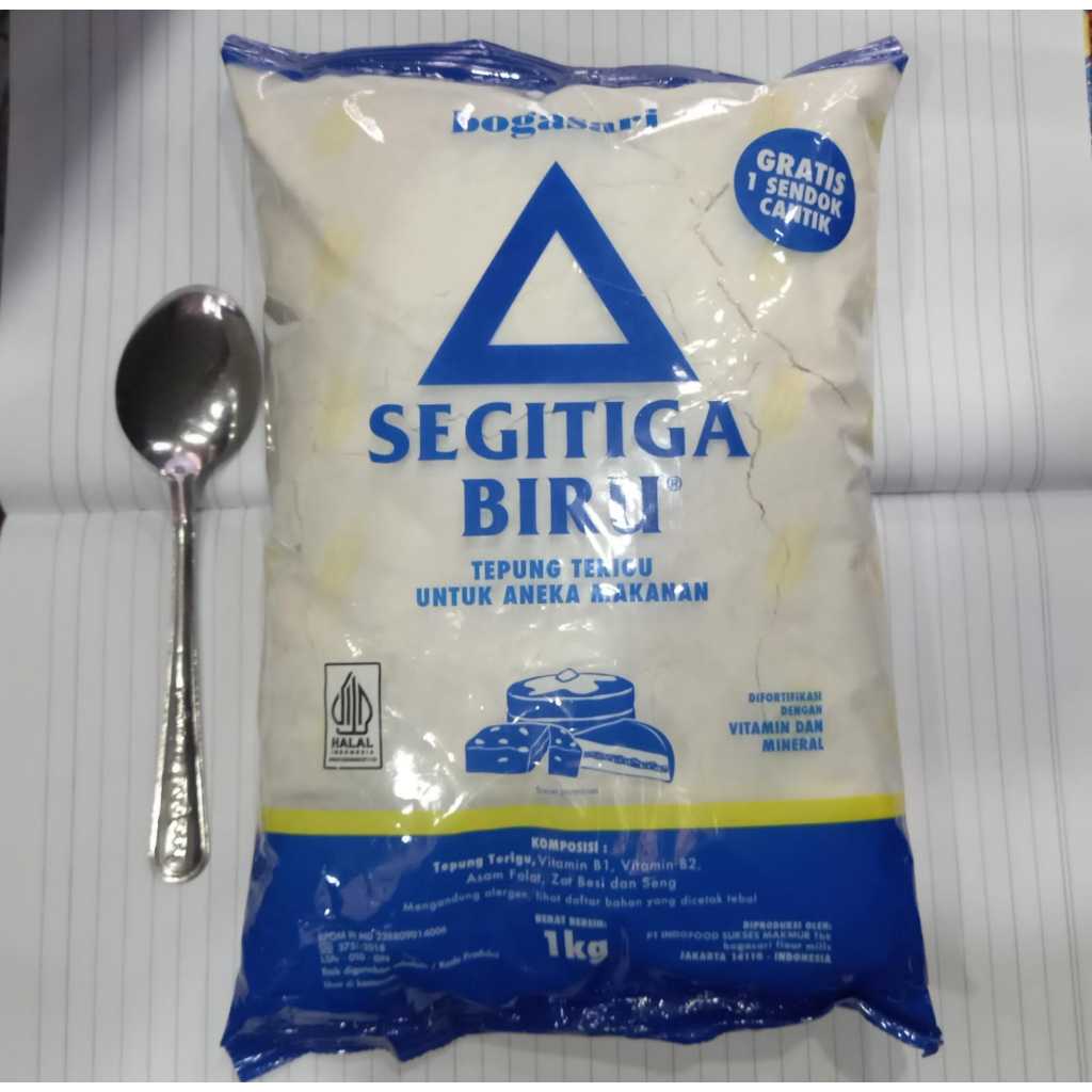 

Tepung terigu Segitiga Biru 1 kg