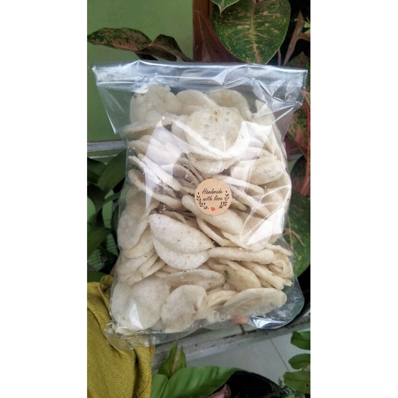 

Kerpik cireng 1 kg rasa gurih renyak original homemade dadakan