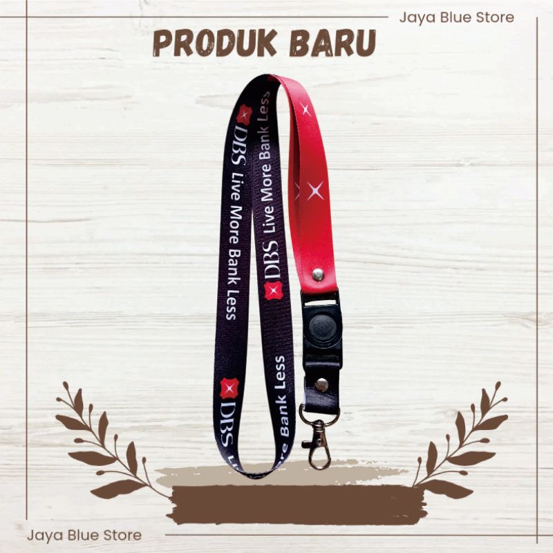 

Lanyard / Tali id card dbs (READY STOCK) termurahh!!! produsen utama!!!