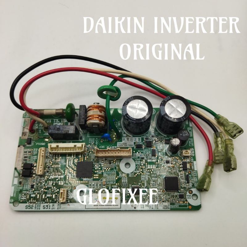 MODUL PCB INDOOR AC DAIKIN INVERTER FTKQ 15 - 25UVM4 ORIGINAL.