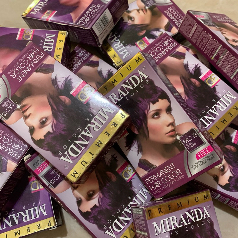 MIRANDA HAIR COLOR PERMANENT/Perwarna Rambut Permanent