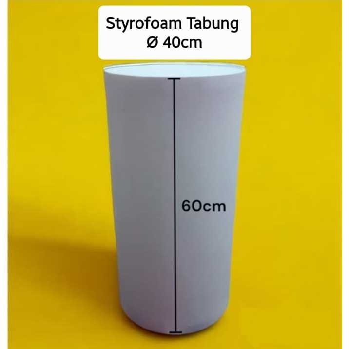 

Styrofoam Tabung Diameter 40cm Tinggi 60cm