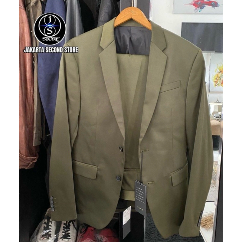 Setelan Jas Zara Man Limited Collection Belum Pernah Pakai