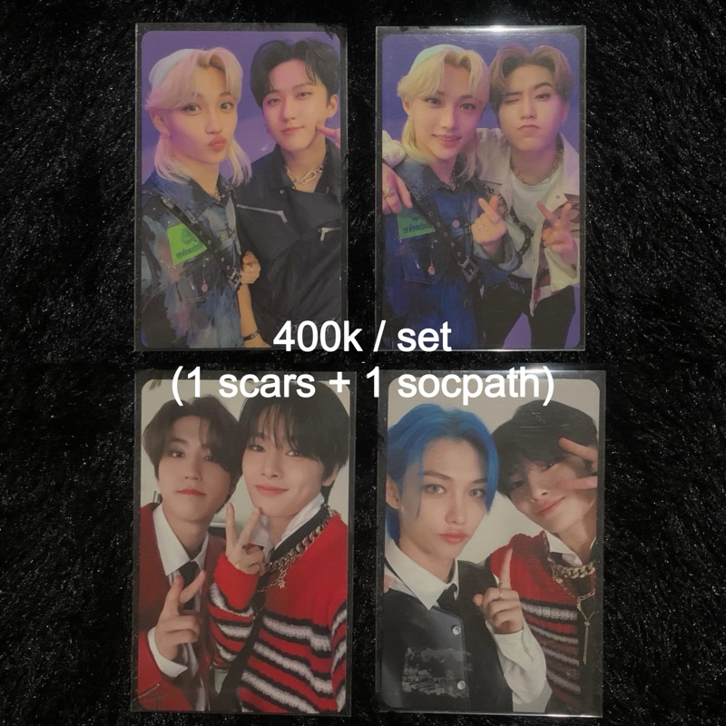 CLEARANCE SALE STRAYKIDS PHOTOCARD UNIT JAPAN SCARS CHANGLIX JILIX CHANGBIN HAN FELIX