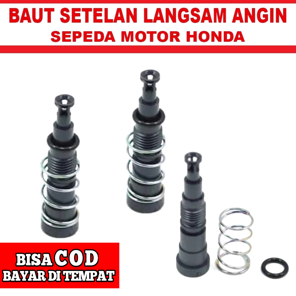 Baut Setelan Angin Langsam Motor Honda Fi Beat Vario Revo Supra