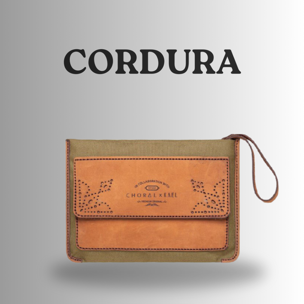Clucth Bag - Kael - Cordura Genuine Leather Unisex