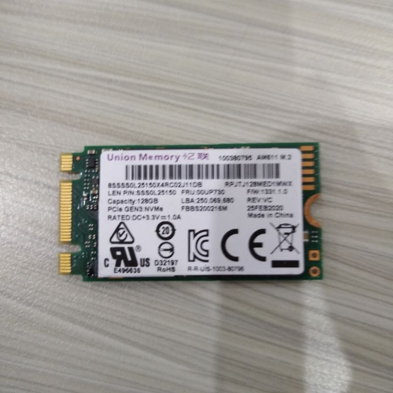 SSD M.2 128 GB 2242
