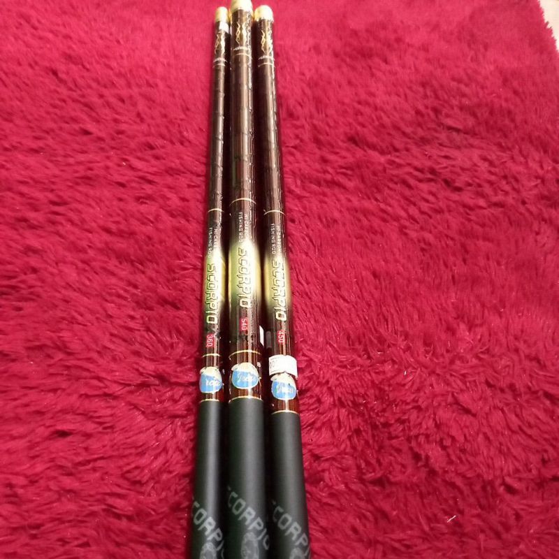 Joran Tegek Tegak Orca Scorpio 360 450 540