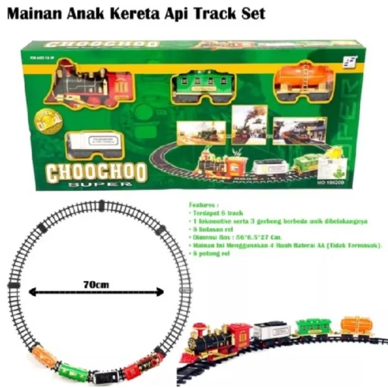 Mainan Kereta Api Choco train/kereta api asap
