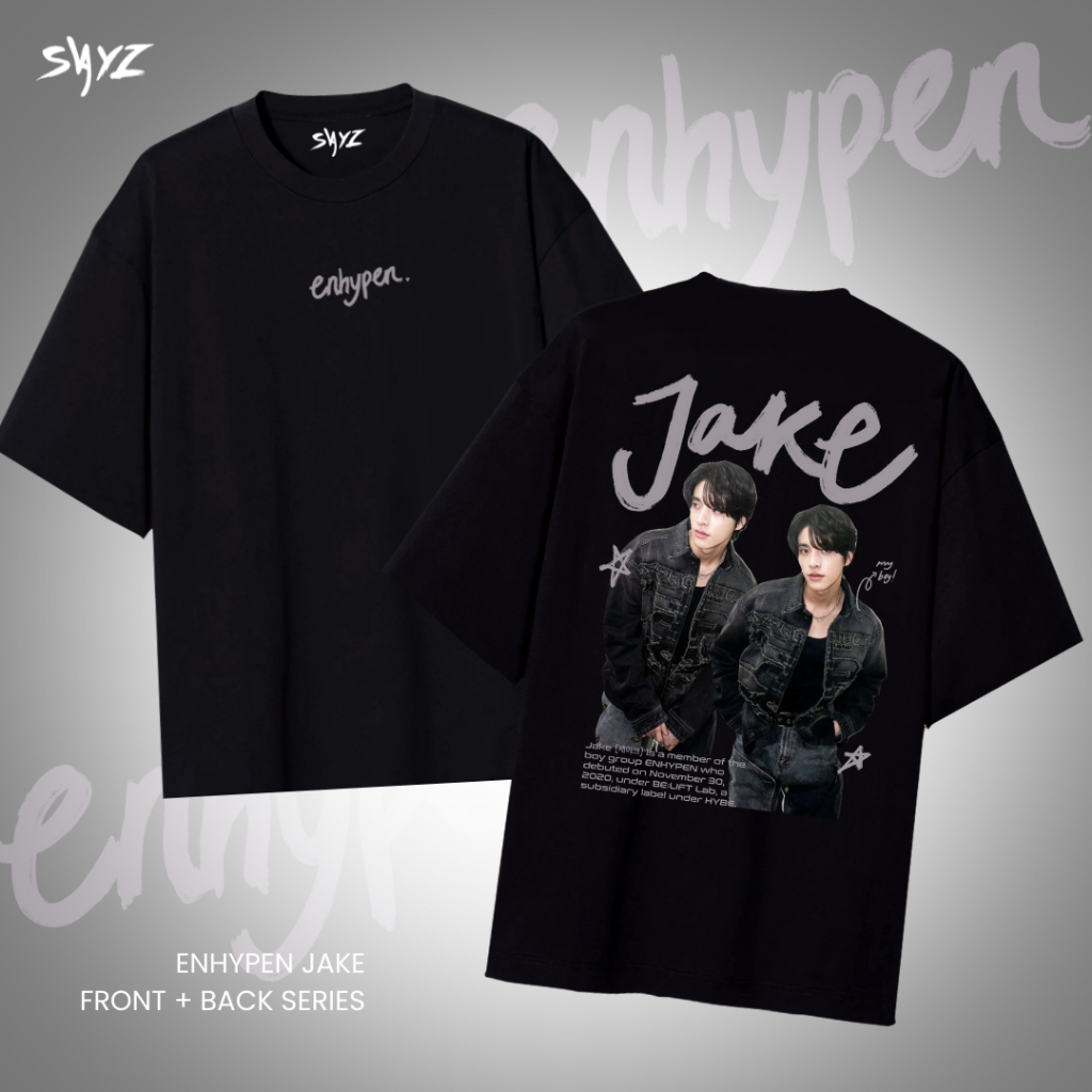[ READY ] Kaos Enhypen series - Jake Jay - engene tshirt top collection