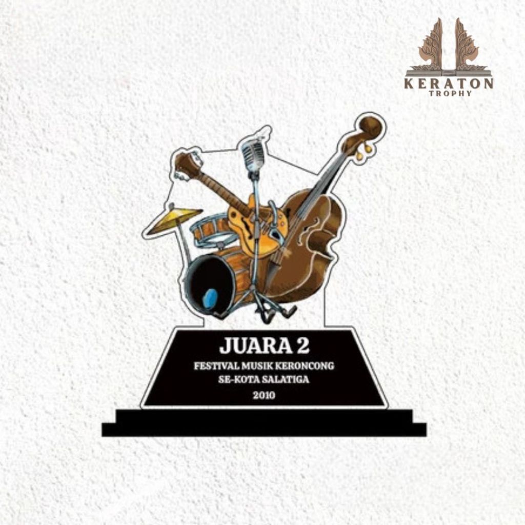 Piala Musik Piala Band Piala Lomba Band Akrilik Custom PIALA MUSIK CUSTOM AKRILIK