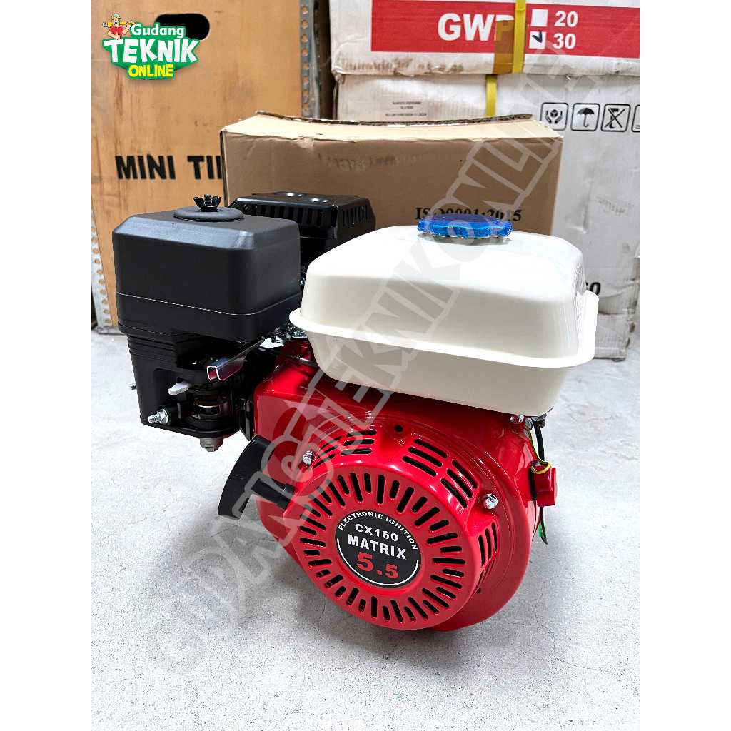 Engine Penggerak MATRIX CX160 CX200 4 Tak / Mesin Penggerak Bensin Gasoline Engine CX-160 CX-200 5.5