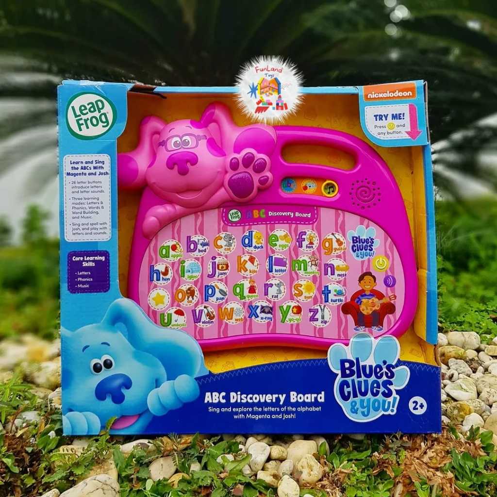 LeapFrog Blues Clues and You ABC DIscovery Board - Magenta