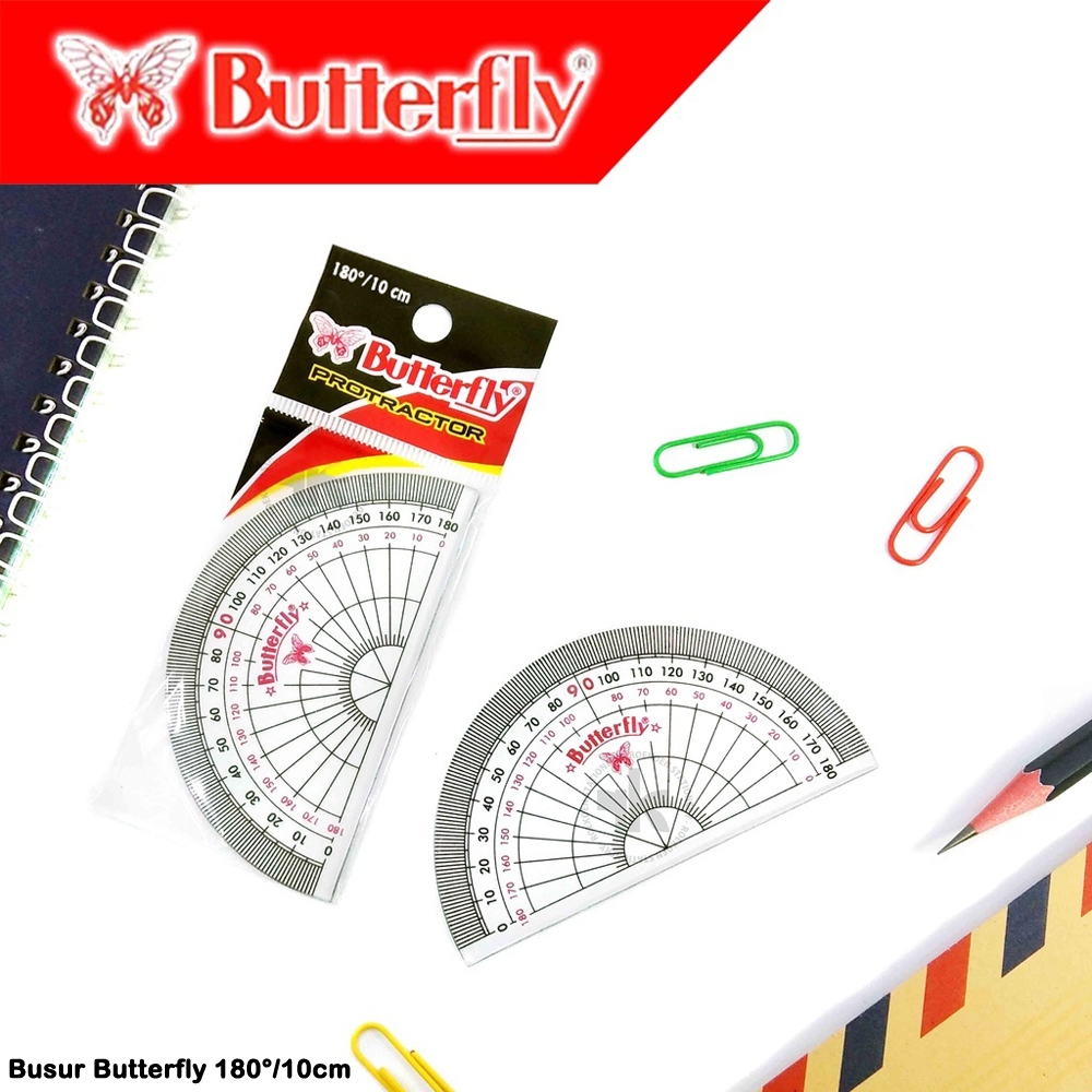 

COD Joymart Busur Butterfly 10cm 180 360 Derajat Harga Satuan Penggaris Lingkaran & Setengah Lingkaran
