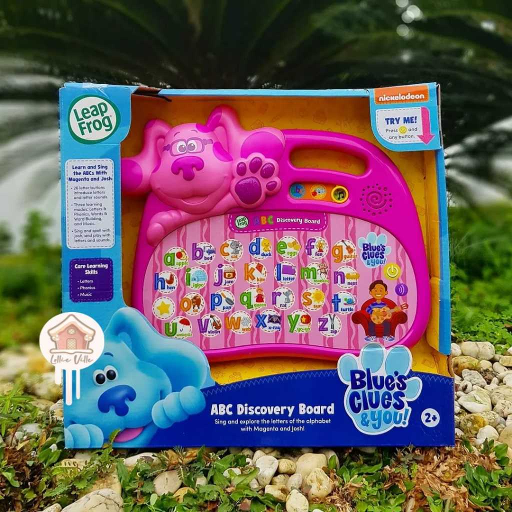 LeapFrog Blues Clues and You ABC DIscovery Board - Magenta