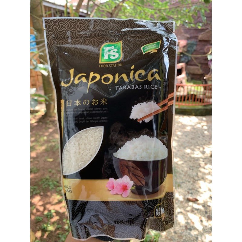 

Beras Japonica Tarabas FS 1Kg Beras Jepang Sushi Mpasi