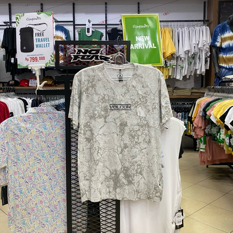 Kaos Volkom MCT Verve Short Sleeve Tee White Original